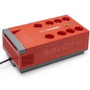 SALICRU SAI/UPS SPS HOME+ 850VA, SAI para PC y Hogar, 8 Tomas con Protección, Puertos USB-A y USB-C, Batería Reemplazable, Color Rojo - 693DA000002